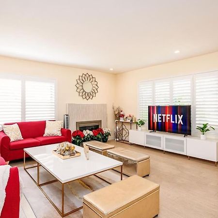 La Sunny House Beautiful Yard 7 Rooms 4 Bathrooms Near Disneyland & Hollywood & Downtown Hacienda Heights Exteriör bild