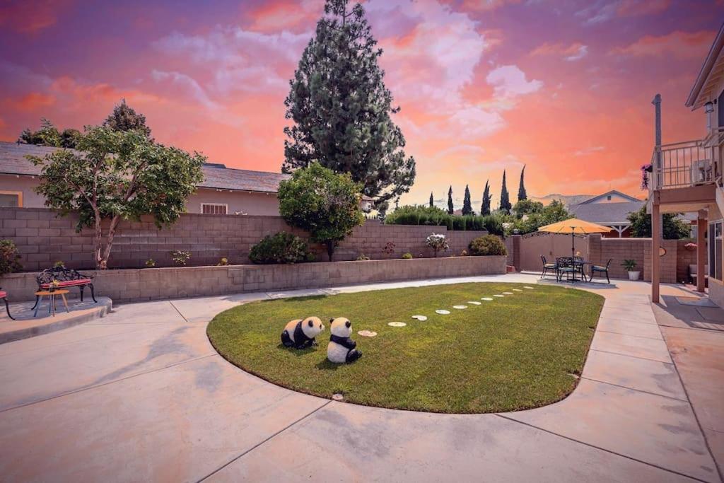 La Sunny House Beautiful Yard 7 Rooms 4 Bathrooms Near Disneyland & Hollywood & Downtown Hacienda Heights Exteriör bild